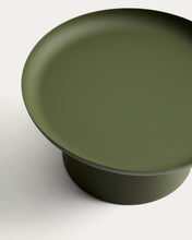 Load image into Gallery viewer, Arcola coffee table in green aluminium Ø70cm - image 6