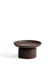 Load image into Gallery viewer, Arcola coffee table in brown aluminium Ø70cm
