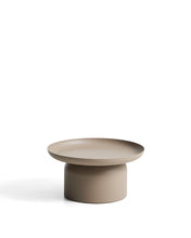 Load image into Gallery viewer, Arcola coffee table in taupe aluminium Ø70cm