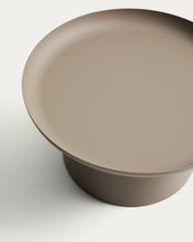 Load image into Gallery viewer, Arcola coffee table in taupe aluminium Ø70cm - image 5