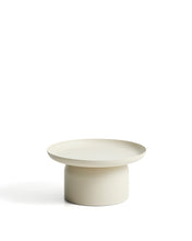 Load image into Gallery viewer, Arcola coffee table in ecru aluminium Ø70cm