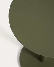 Load image into Gallery viewer, Asinara green aluminium side table Ø40cm - image 9