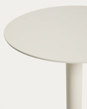 Load image into Gallery viewer, Asinara ecru aluminium side table Ø40 cm - image 7