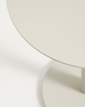 Load image into Gallery viewer, Asinara ecru aluminium side table Ø40 cm - image 8