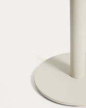 Load image into Gallery viewer, Asinara ecru aluminium side table Ø40 cm - image 9