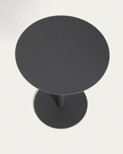 Load image into Gallery viewer, Asinara graphite aluminium side table Ø40cm - image 2