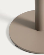 Load image into Gallery viewer, Asinara taupe aluminium side table Ø40cm - image 8