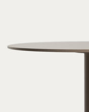Load image into Gallery viewer, Asinara taupe aluminium side table Ø40cm - image 9