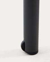 Load image into Gallery viewer, Stackable sun lounger Lesina in graphite aluminium and grey texteline - image 12
