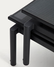 Load image into Gallery viewer, Stackable sun lounger Lesina in graphite aluminium and grey texteline - image 13