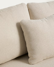 Load image into Gallery viewer, Osani 2-seater sofa in ecru aluminium and taupe rope 170 cm - image 10