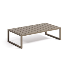 Load image into Gallery viewer, Comova 100% outdoor coffee table made from green aluminium, 60 x 114 cm - image 2