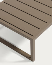 Load image into Gallery viewer, Comova 100% outdoor coffee table made from green aluminium, 60 x 114 cm - image 5