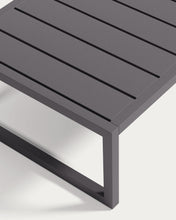 Load image into Gallery viewer, Comova 100% outdoor side table made from black aluminium, 60 x 60 cm - image 5