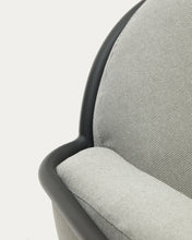 Load image into Gallery viewer, Joncols outdoor 2-seater sofa in aluminium with grey painted finish and grey cushions 164cm - image 14
