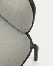 Load image into Gallery viewer, Joncols outdoor 2-seater sofa in aluminium with grey painted finish and grey cushions 164cm - image 15