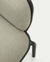 Load image into Gallery viewer, Joncols outdoor 2-seater sofa in aluminium with grey painted finish and beige cushions 164cm - image 13