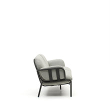 Load image into Gallery viewer, Joncols outdoor aluminium 3 seater sofa with powder coated grey finish, 224 cm - image 5