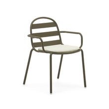 Load image into Gallery viewer, Joncols chair cushion in beige, 43 x 41 cm - image 4
