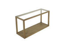 Load image into Gallery viewer, Palma Console Table - Glass Top