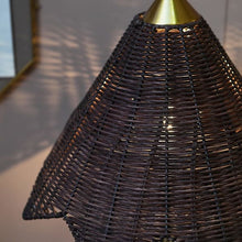 Load image into Gallery viewer, Americano Rattan Table Lamp with Shade