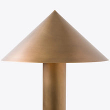 Load image into Gallery viewer, Aged Brass Structure Table Lamp