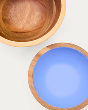 Load image into Gallery viewer, Zairin set of 2 multicoloured FSC 100% acacia wood bowls - image 6