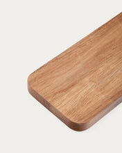 Load image into Gallery viewer, Zairin serving board in FSC 100% acacia wood and lilac metal - image 5