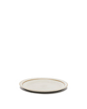 Load image into Gallery viewer, White ceramic Coval dessert plate