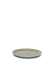 Load image into Gallery viewer, Brown ceramic Coval dessert plate