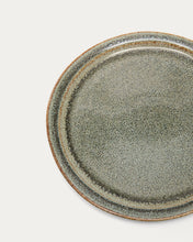 Load image into Gallery viewer, Brown ceramic Coval dessert plate - image 3