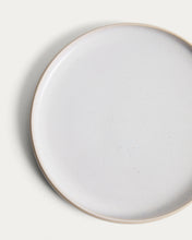 Load image into Gallery viewer, Uilo white ceramic plate - image 6