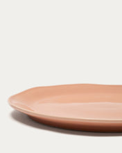 Load image into Gallery viewer, Pink ceramic Tiraya flat plate - image 5