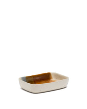 Load image into Gallery viewer, Small multicoloured ceramic Miglo oven dish