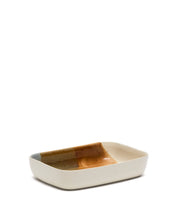 Load image into Gallery viewer, Large multicoloured ceramic Miglo oven dish