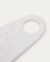 Load image into Gallery viewer, Zera serving board in white marble - image 4