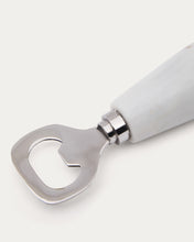 Load image into Gallery viewer, Nira opener in white and grey marble - image 4