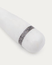 Load image into Gallery viewer, Nira opener in white and grey marble - image 5