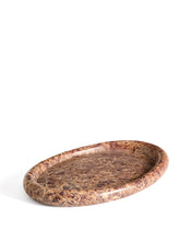 Load image into Gallery viewer, Lenorel tray in maroon marble 43 x 28 cm