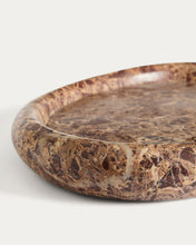 Load image into Gallery viewer, Lenorel tray in maroon marble 43 x 28 cm - image 5