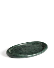 Load image into Gallery viewer, Lenorel tray in green marble 43 x 28 cm