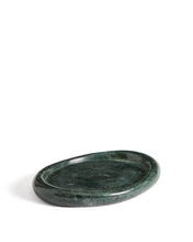 Load image into Gallery viewer, Lenorel tray in green marble 30 x 23 cm