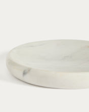 Load image into Gallery viewer, Obena tray in white marble Ø 25 cm - image 7