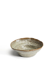 Load image into Gallery viewer, Alenia deep plate in grey ceramic