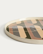 Load image into Gallery viewer, Julnet dinner plate in brown ceramic - image 5
