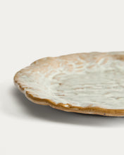 Load image into Gallery viewer, Alenia brown ceramic dessert plate - image 6