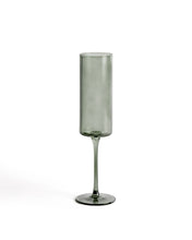 Load image into Gallery viewer, Eluria green champagne glass, 24.5 cl