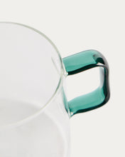 Load image into Gallery viewer, Micla green glass mug with handle - image 6