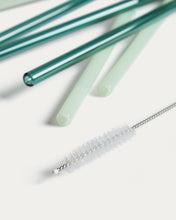 Load image into Gallery viewer, Micla set of 6 glass straws 10.5 cm - image 4