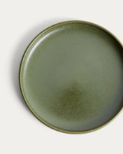 Load image into Gallery viewer, Uilo green ceramic dessert plate - image 4